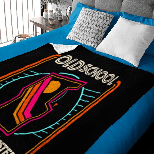 old school quarter master Baby Blankets