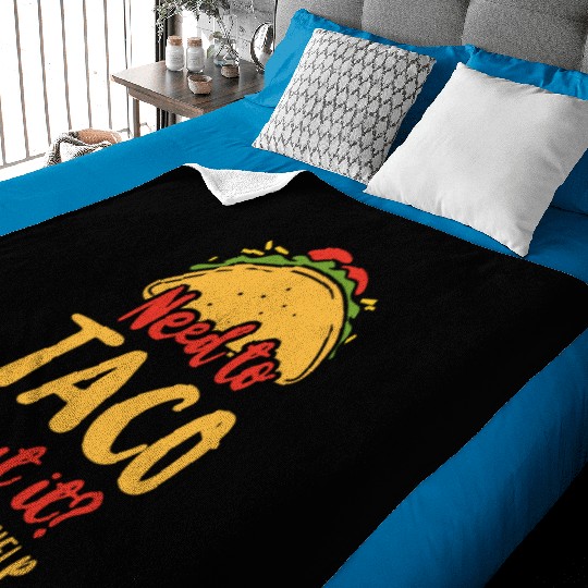 School Counselor Taco Pun Need To Baby Blankets