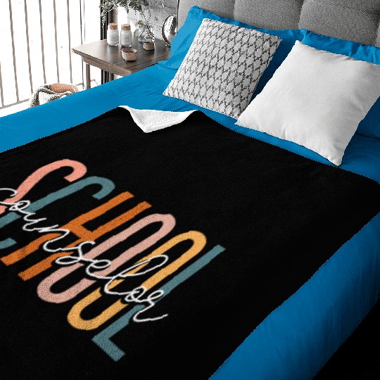 School Counselor School Counselor Baby Blankets