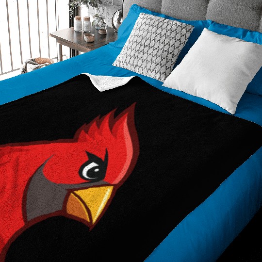 Cardinal Head for Baby Blankets