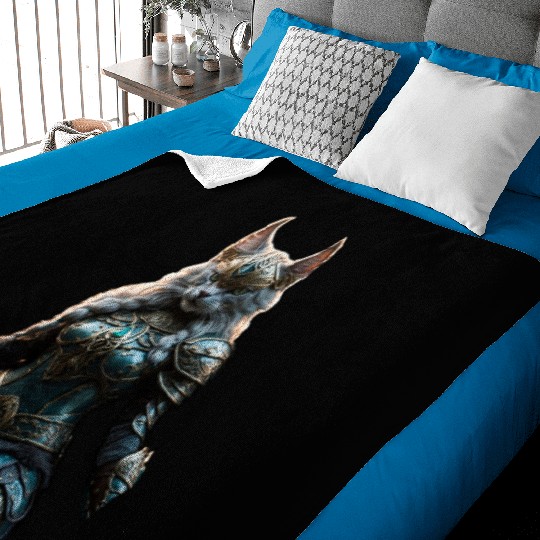 Valkyrie cat (Viking cat) Valhalla calling Baby Blankets