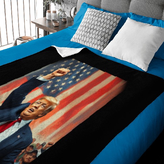 Donal Trump Baby Blankets