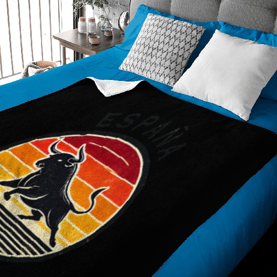 Spain Taurus Design Baby Blankets