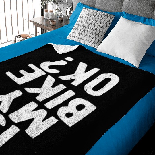 Is My Bike Ok? LIKE US ON FACEBOOK Baby Blankets