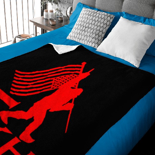 Bigfoot FKH Flag LIKE US ON FACEBOOK # Baby Blankets