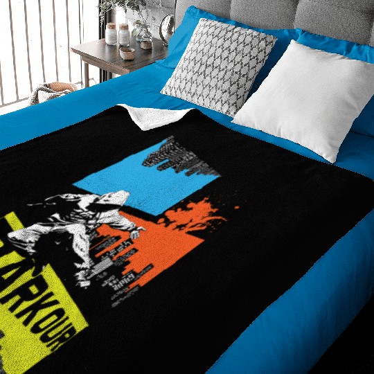 Freerunning Running Freestyle Athlete Baby Blankets