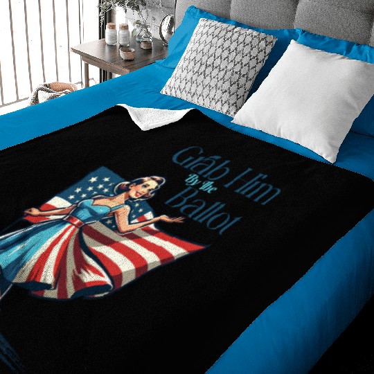 Election USA 2024 Baby Blankets design