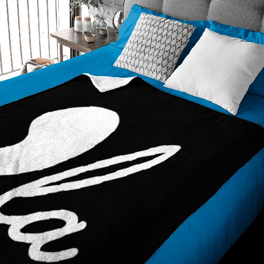 Comma La Kamala Harris White Election 2024 Baby Blankets