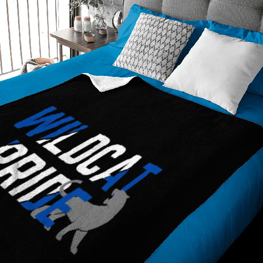 Wildcats Pride Go Baby Blankets