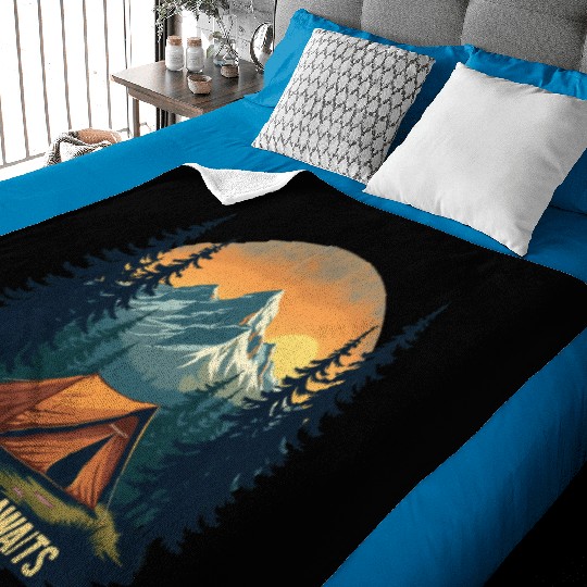 Wilderness Awaits Baby Blankets | Embrace the Adventure