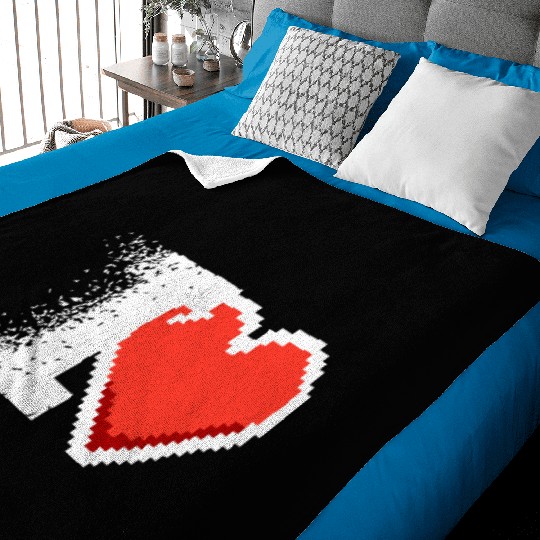 I LOVE YOU Baby Blankets