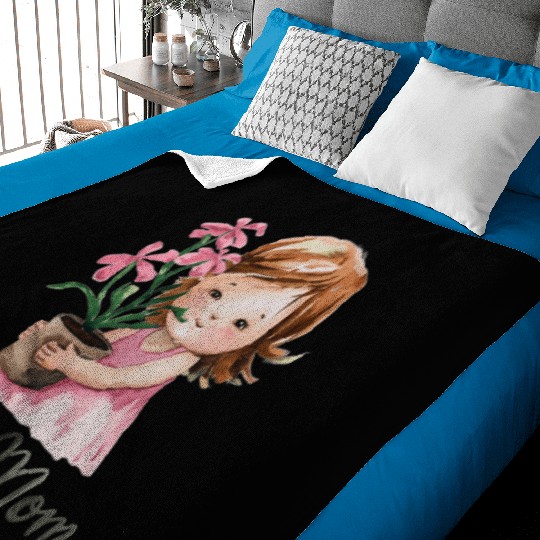 plant mom Baby Blankets