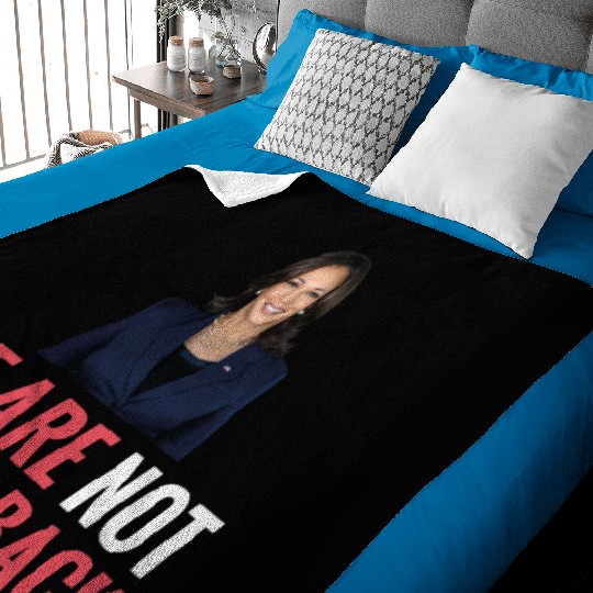 WE ARE NOT GOING BACK Kamala-Harris Baby Blankets