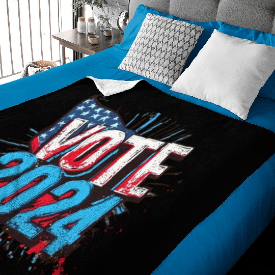 Vote 2024 Election Baby Blankets 0006