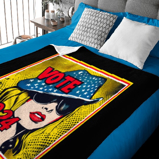 Vote 2024 Election Baby Blankets 00013