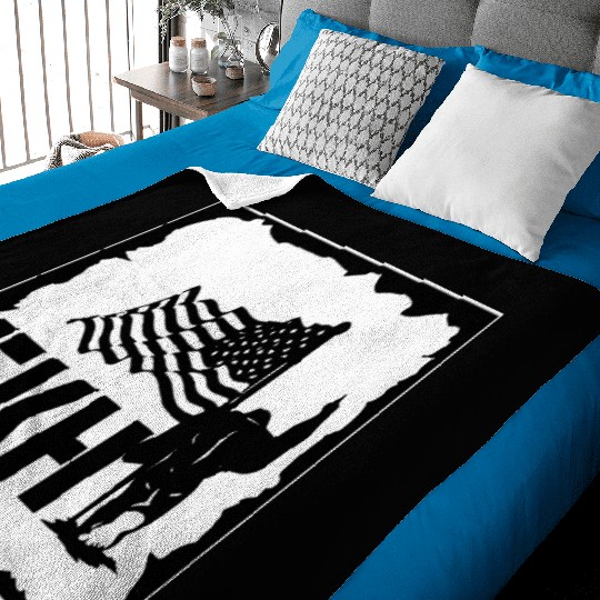 Bigfoot FKH Flag LIKE US ON FACEBOOK # Baby Blankets