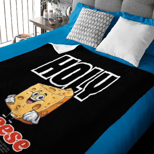 Cheese Lover's Baby Blankets! Funny Cheese Graphic Baby Blankets