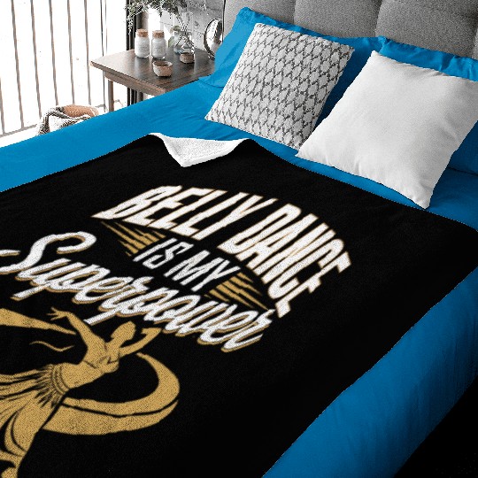 Tribal Fusion Rhythmic Dance Art For Belly Dance Baby Blankets