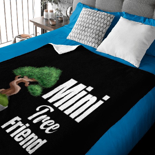 Mini Tree Friend Bonsai Meditation Spiritual Baby Blankets