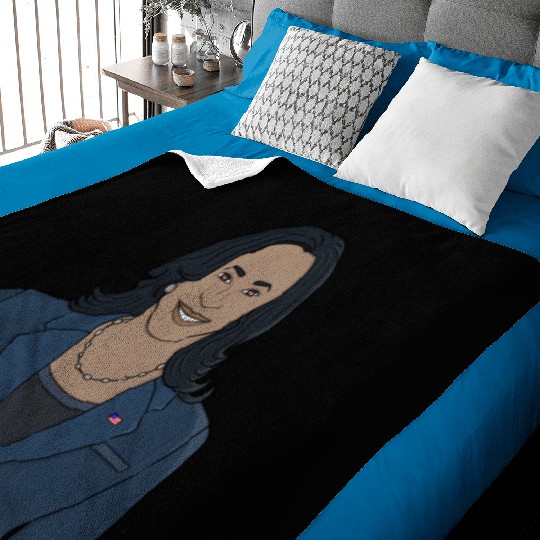 Vote for Kamala Harris in the US presidential elec Baby Blankets