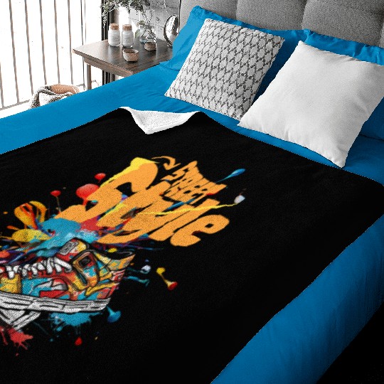 'Street Style' Graffiti Drip Shoe GD Baby Blankets