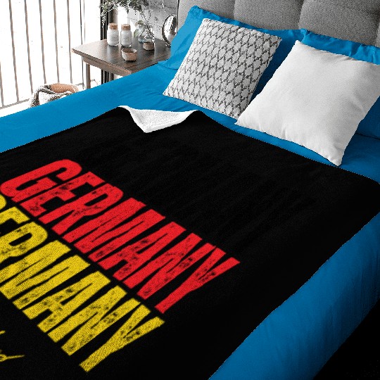 Germany flag, German pride Baby Blankets