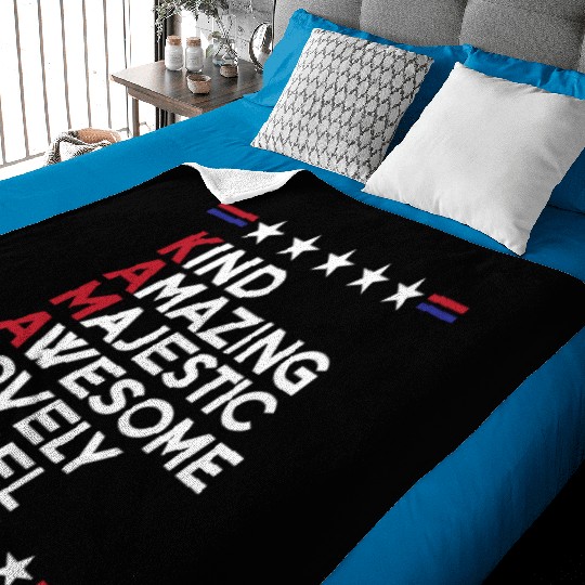 Kamala Harris 2024 for President Vote Tim Walz Baby Blankets