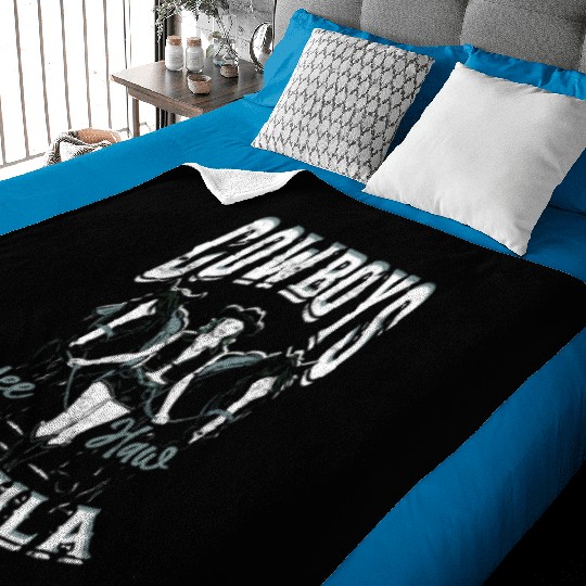 Cowboys and Tequila - Cowgirl Baby Blankets