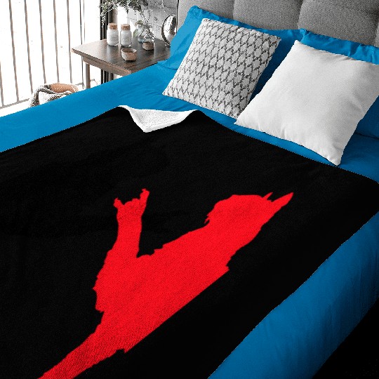 Cat Team Heavy Metal Hard Rock Music Pet Friends Baby Blankets