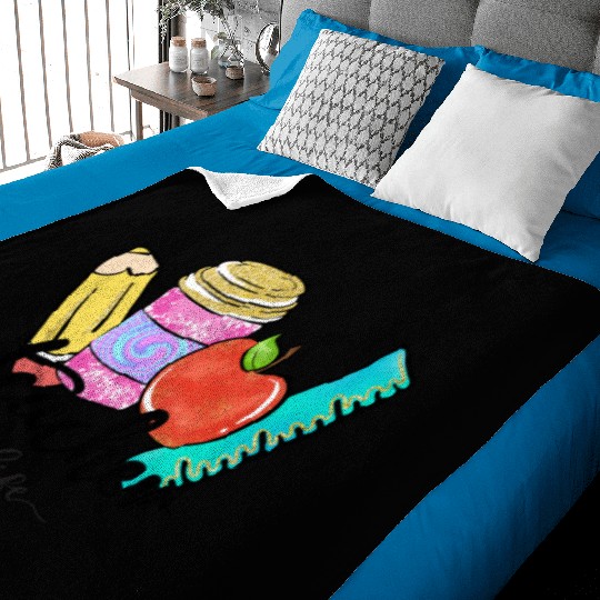 teacher life Baby Blankets