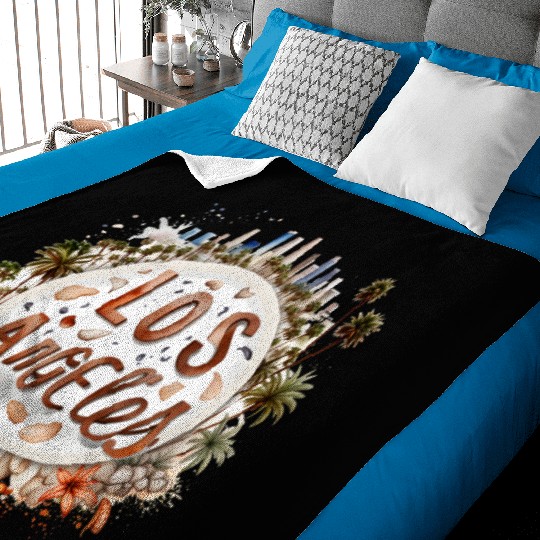 Los Angeles USA gift idea Baby Blankets