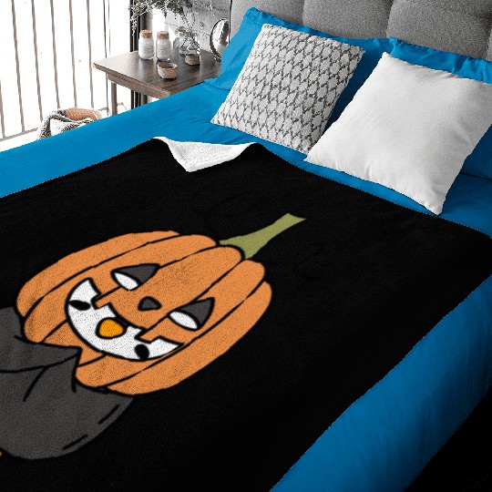 Halloween Penguin, funny penguin Baby Blankets