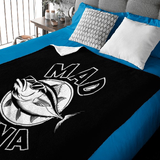 Quotes mad tuna Baby Blankets