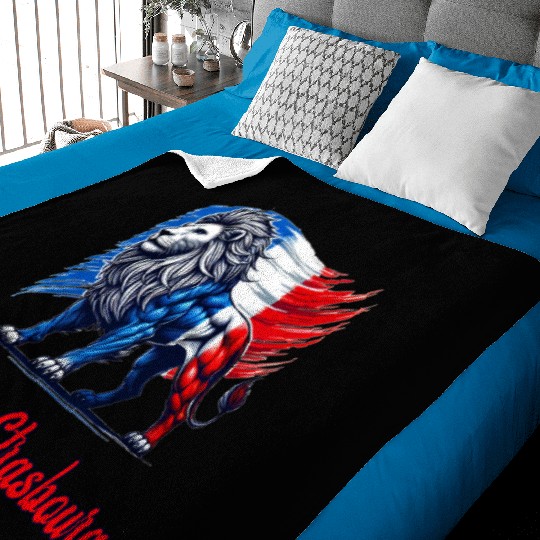 The pride of Strasbourg flag design Baby Blankets