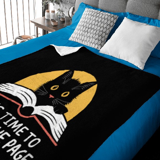 It's Time To Turn The Page Kamala Harris Politic Baby Blankets