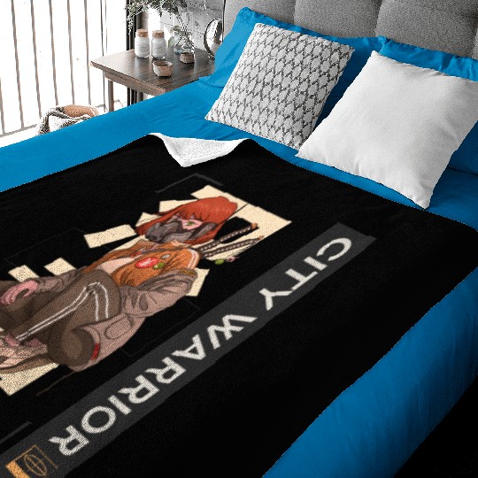 City Warrior Baby Blankets - Trendy Urban Street Styl
