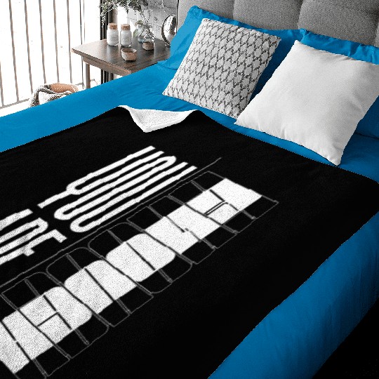 You Are Enough" Inspirational Optical quote Baby Blankets