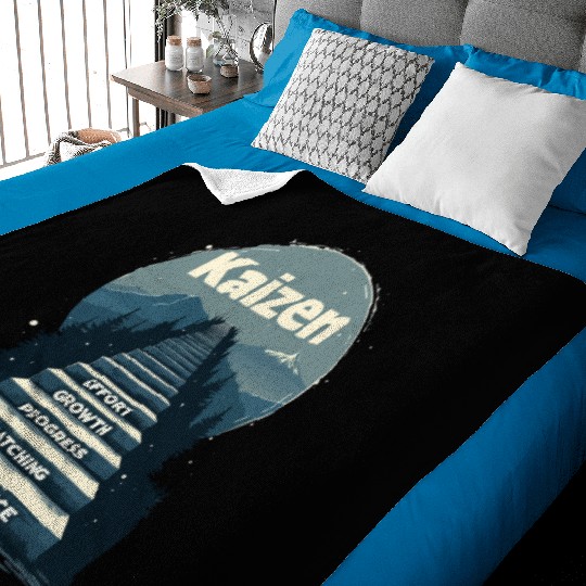Kaizen Effort Growth Progress Baby Blankets