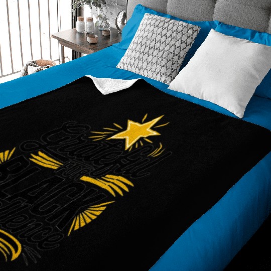 Grateful for Black Excellence Baby Blankets