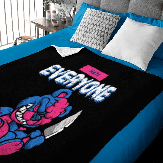 I Hate Everyone | Sarcastic Baby Blankets