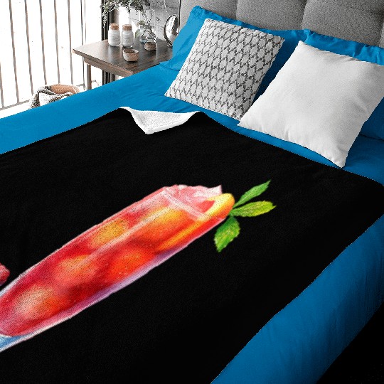 Berry Citrus Cocktail Baby Blankets