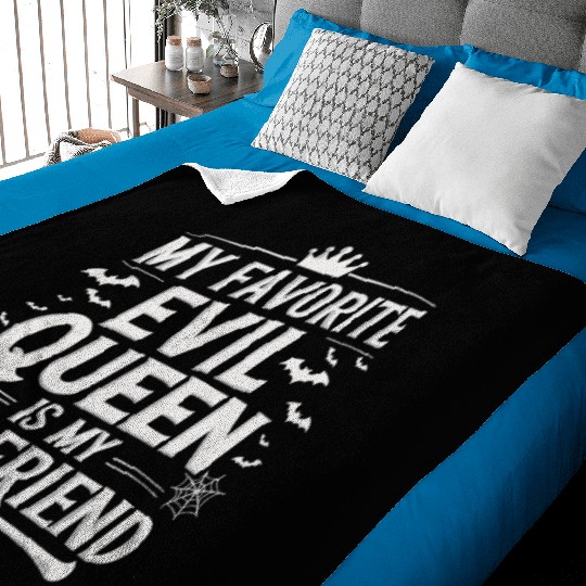 My Favorite Evil Queen Is My Girlfriend Baby Blankets