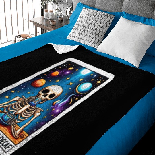 Tarot Card Collection - Death Before Decaf Baby Blankets
