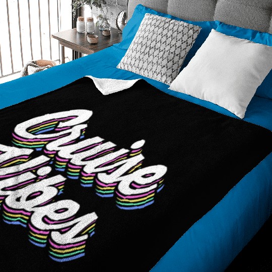 Family Vacation Trip Cousin Crew Cruise Vibes Baby Blankets