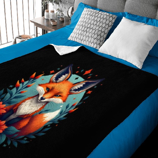 Boho Fox: Wild and Wise Baby Blankets