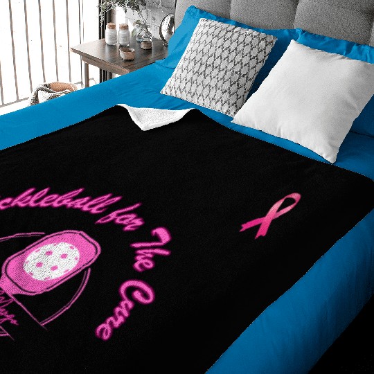 Pickleball For the Cure Baby Blankets