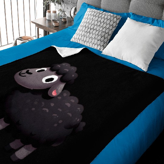 BLACK SHEEP for the Black Sheep of the family! Baby Blankets