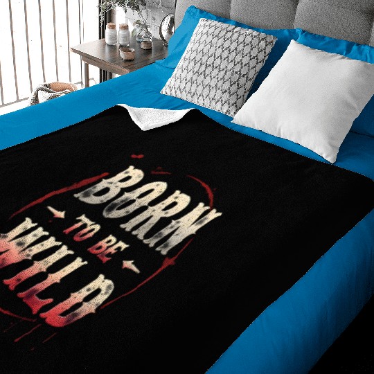 Born to Be Wild: Edgy Grunge Baby Blankets