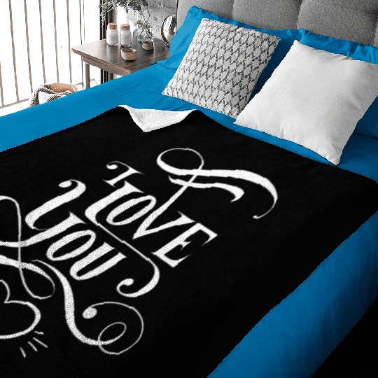 I love you Baby Blankets