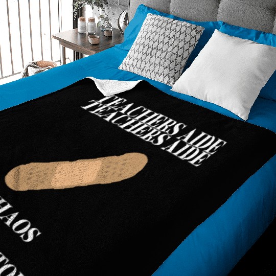 teachers aid, chaos coordinator Baby Blankets